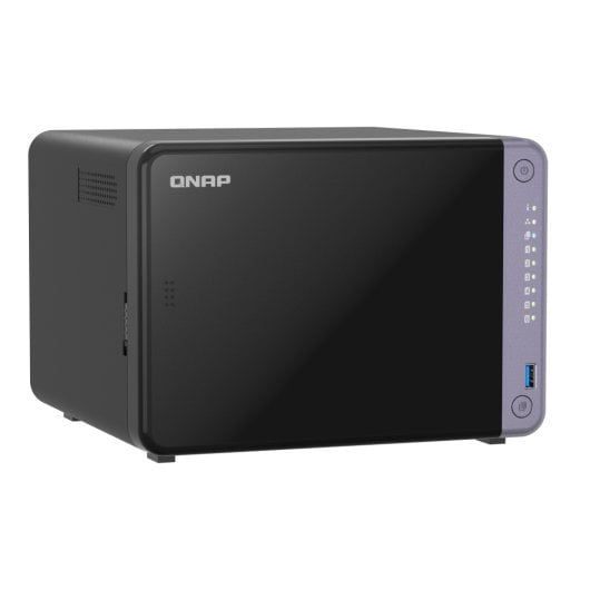 NAS Torre QNAP 6 bahías 4GB DDR4 2x10GbE Alpine AL-524 PCIe USB 3.2 TS-632X-4G