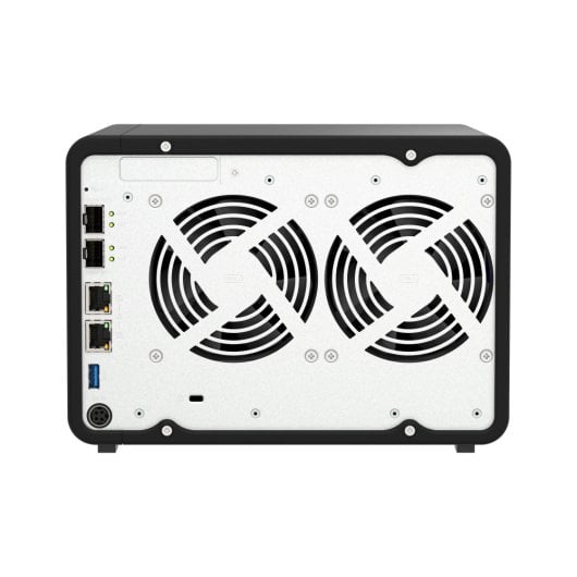 NAS Torre QNAP 6 bahías 4GB DDR4 2x10GbE Alpine AL-524 PCIe USB 3.2 TS-632X-4G