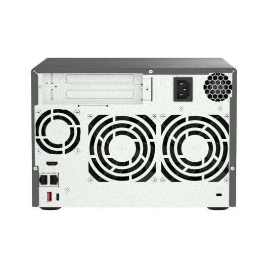 NAS torre QNAP Intel Core i5-12400 32GB DDR4 PCIe Gen4 RAID 6 bahías 2.5GbE QuTS hero