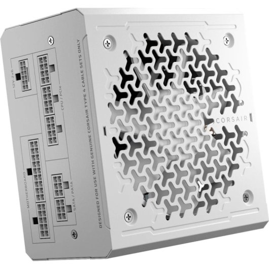 Corsair RMe Series RM850e ATX 3.1 PCIe 5.1 850W Cybenetics 80 Plus Gold Modulare Bianco