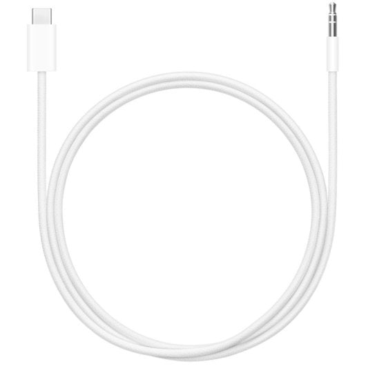 Apple USB-C auf 3,5 mm Audio-Klinkenkabel, 1,2 m, Weiß
