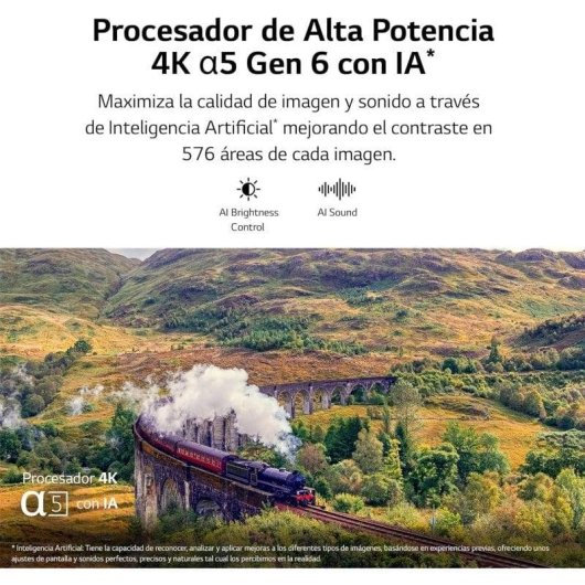 TV LG LED 32LR60006LA 32" Full HD 60Hz Smart TV WebOS HDR10 Pro AI Sound