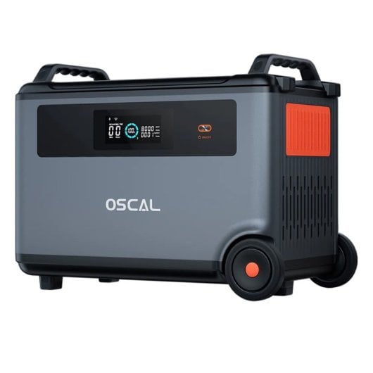 OSCAL BP3600 Batteria espandibile da 3600 Wh per l'uso con PowerMax 3600/6000