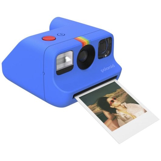 Polaroid Go Gen 2 Analog USB-C Sofortbildkamera Blau