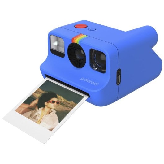 Polaroid Go Gen 2 Analog USB-C Sofortbildkamera Blau