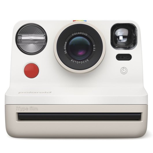 Polaroid Now Gen 2 Analoge Sofortbildkamera Vintage Weiß