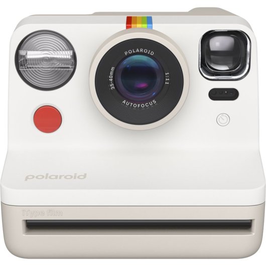 Polaroid Now Gen 2 Analoge Sofortbildkamera Vintage Weiß