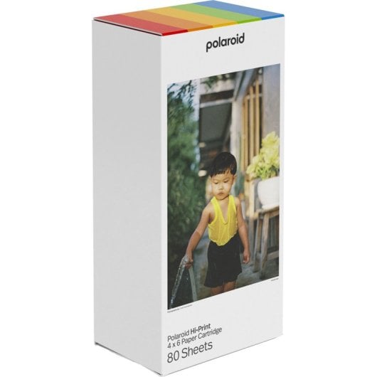 Cartuccia fotografica a colori Polaroid Hi-Print 4x6 80 foto
