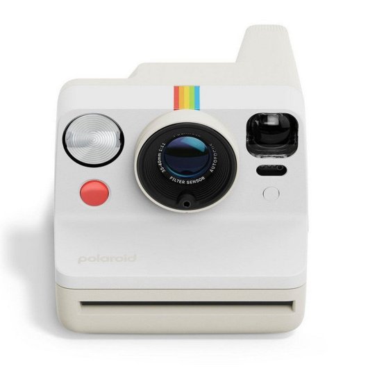 Polaroid Now Gen 3 Cámara Instantánea USB-C Blanca + Película Color i-Type de 8 Fotos