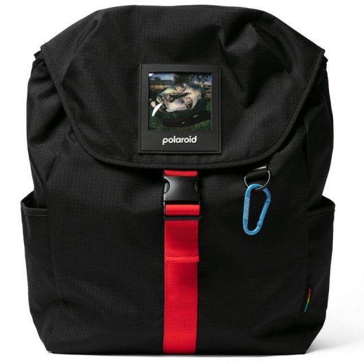 Sac à dos en tissu noir Polaroid Ripstop