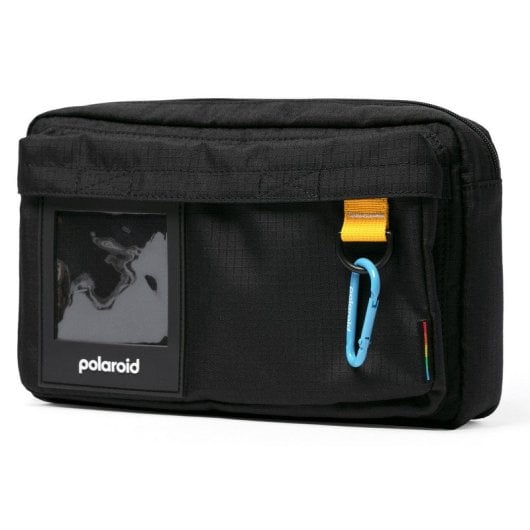 Polaroid Bolsa de Ombro Impermeável Ripstop Preta