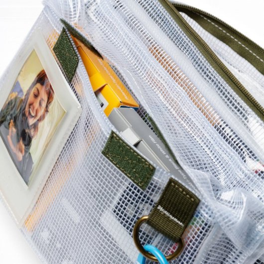 Polaroid Bolso Bandolera Impermeable Ripstop Transparente