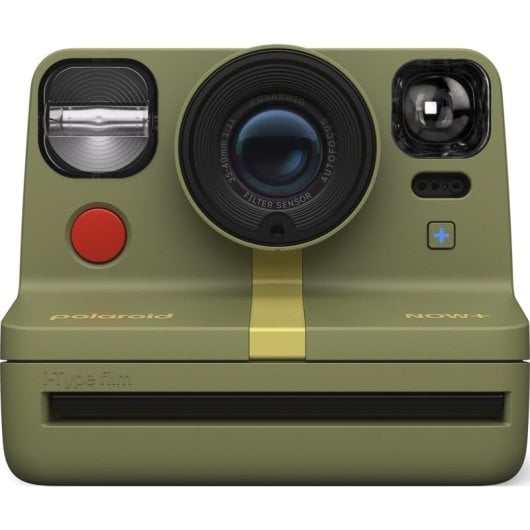 Polaroid Now+ Gen 2 Analoge USB-C Sofortbildkamera Waldgrün