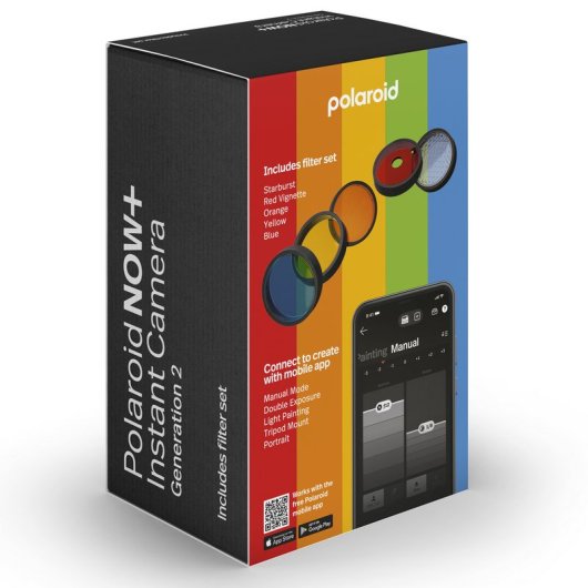 Polaroid Now+ Gen 2 Analoge USB-C Sofortbildkamera Waldgrün