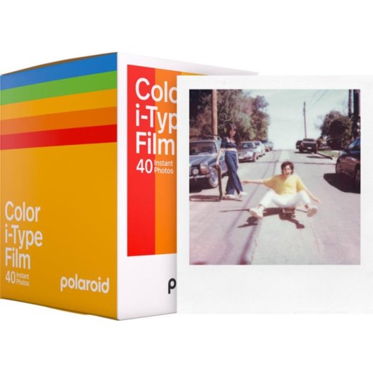 Polaroid Filme de Cor i-Type Pacote de 40 Unidades