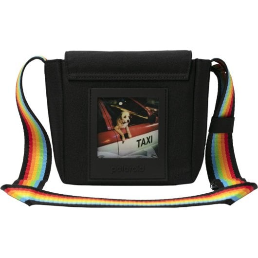 Étui noir Polaroid Spectrum pour appareils photo instantanés Polaroid Now/Now+