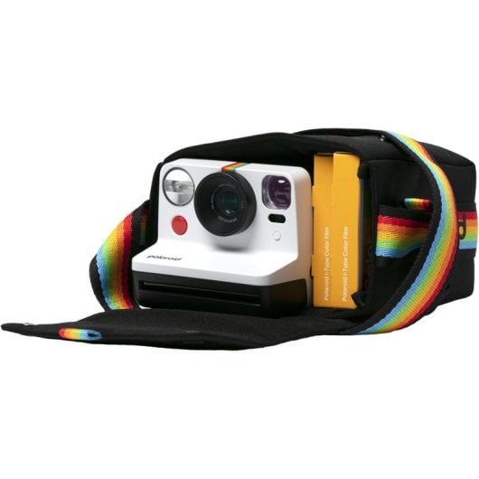 Étui noir Polaroid Spectrum pour appareils photo instantanés Polaroid Now/Now+