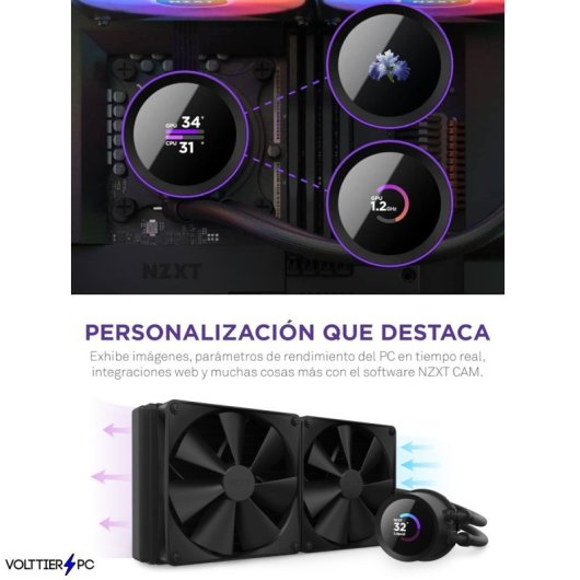 VolttierPC Pc Gaming AMD Ryzen 5 7600/32GB/1TB SSD/RTX 4060