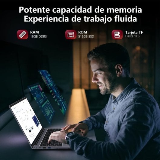 Vanwin Ul160 Intel Core I5/16GB/512GB SSD/16" Preto