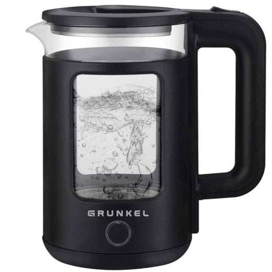 Bollitore elettrico Grunkel HV-18CWPNG 1,8L 1500W di potenza Nero