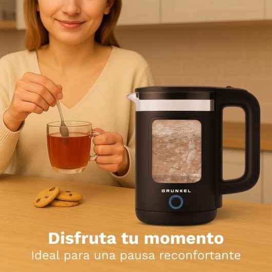 Chaleira Elétrica Grunkel HV-18CWPNG 1,8L 1500W Preta
