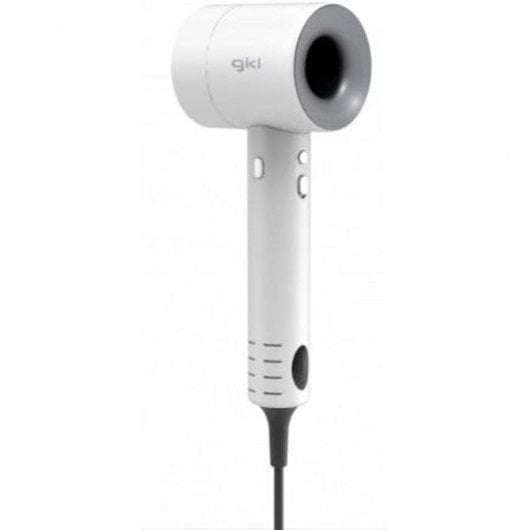 Secador de Cabelo Iónico Profissional Grunkel Pearl Sense 1600W 4 Temperaturas 3 Velocidades Branco