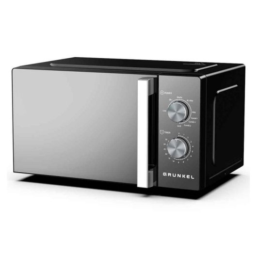 Mikrowelle Grunkel MWG-20ESPEJO 20L 700W mit Grill 800W Schwarz Spiegel