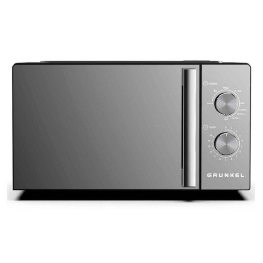Mikrowelle Grunkel MWG-20ESPEJO 20L 700W mit Grill 800W Schwarz Spiegel
