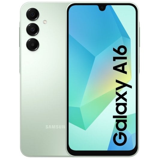 Samsung Galaxy A16 LTE 4/128 Go Vert clair débloqué, version européenne importée
