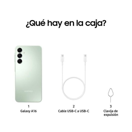 Samsung Galaxy A16 4G 4 Go 128 Go 6,7" Vert Clair