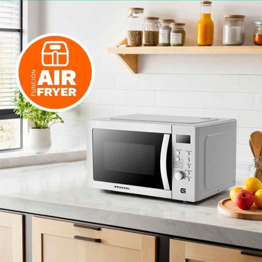 Grunkel  Mw-28airfryer Microondas con Air 28L 2200W Inox