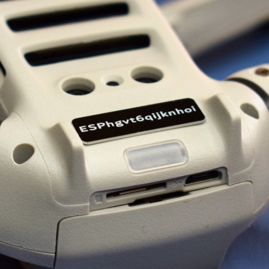 Servivant Placa Identificativa Operador Para Drones Personalizable (pack 2 Uds.) Normativa Aesa