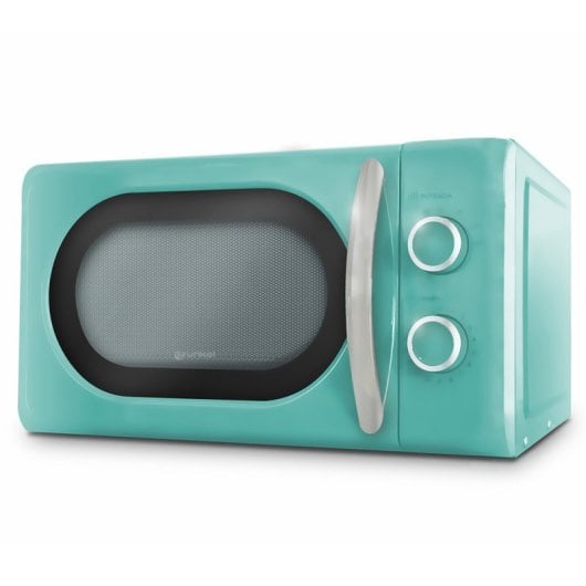 Grunkel Mw-20azul Microondas vintage  20L 700W Verde