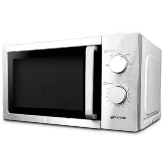 Microonde Grunkel MWG-20INOX 20L 700W con Grill Acciaio Inox