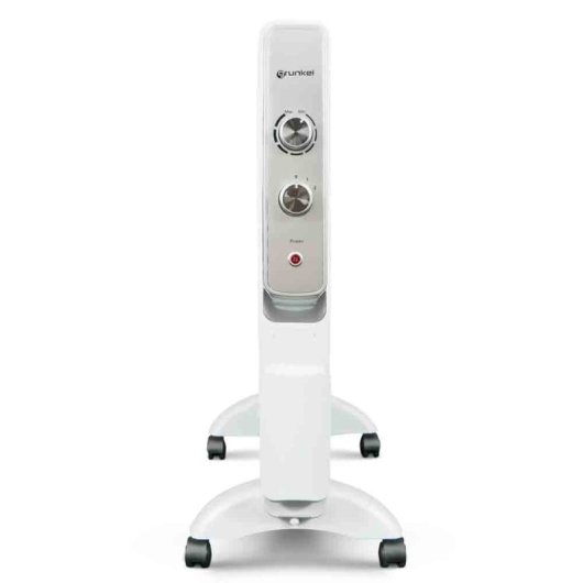 Grunkel Rmc-1500 Radiador De Mica De 3 Elementos 1500w Blanco