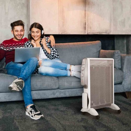 Grunkel Rmc-1500 Radiador De Mica De 3 Elementos 1500w Blanco