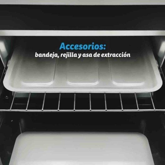 Mini Forno Grunkel HR-10MINI 10L 1600W 230°C 3 Funções Preto