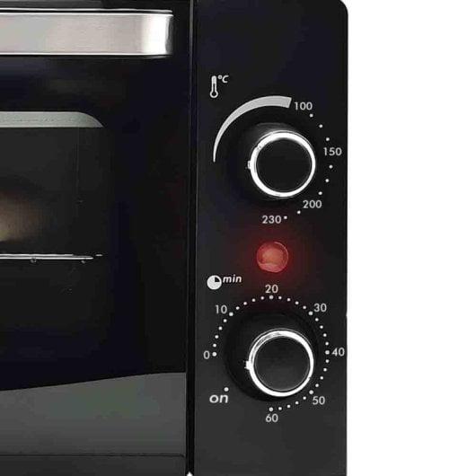Grunkel HR-10MINI Minihorno Eléctrico Multifunción De  Sobremesa 10L 1600W Negro