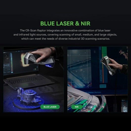 Creality CR-Scan Raptor Scanner 3D até 60 FPS