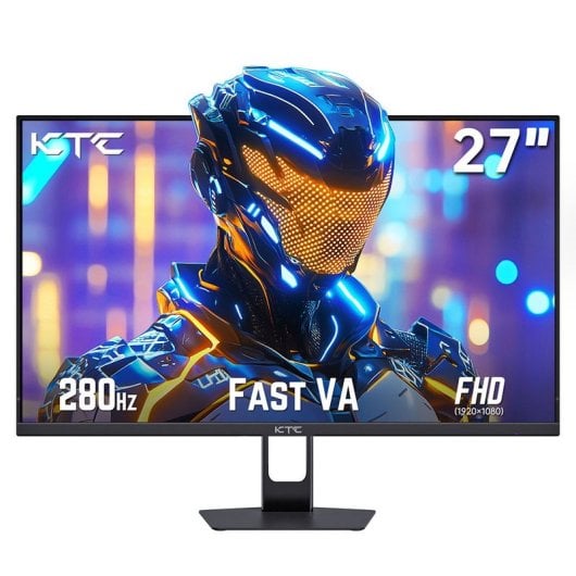 KTC H27E22P Monitor Gaming 27" Fast VA LED FHD 280Hz Compatível com FreeSync/G-Sync