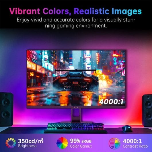 KTC H27E22P Monitor Gaming 27" Fast VA LED FHD 280Hz Compatível com FreeSync/G-Sync