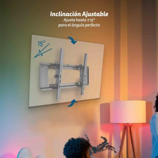 Grunkel  SP-61X41IN Soporte de TV Inclinable Para TV 32?-70? Hasta 45kg Negro