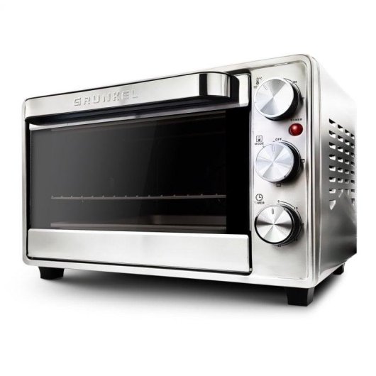 Horno elektrisch Grunkel HR-23SS 23L Inox mit Grill und Timer