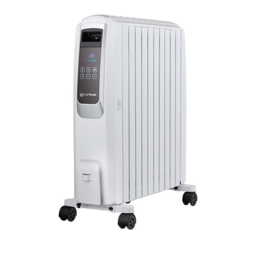 Grunkel RAC-10PIROSDIGITAL Radiador Digital De Aceite Mando A Distancia 2500W Blanco