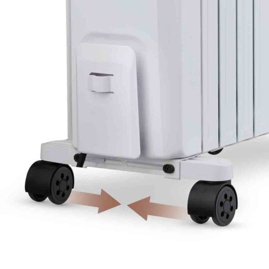 Grunkel RAC-10PIROSDIGITAL Radiador Digital De Aceite Mando A Distancia 2500W Blanco