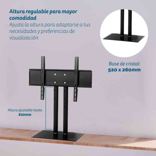 Grunkel SP-BASE Soporte De Pie Para TV 32?-70? hasta 75kg Negro