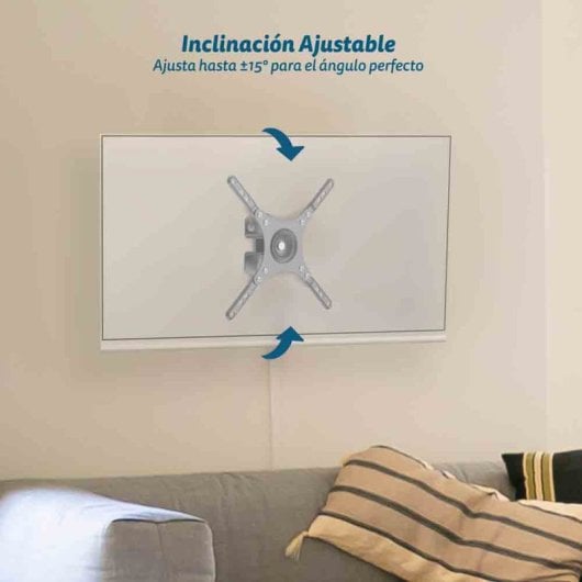 Grunkel SP-20X20IN Soporte de TV inclinable Para TV 10?-32? Hasta 15kg Negro
