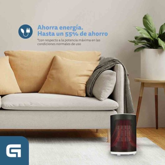 Grunkel CAL-CE1800 Aquecedor De Baixo Consumo Portátil 1800 W Branco