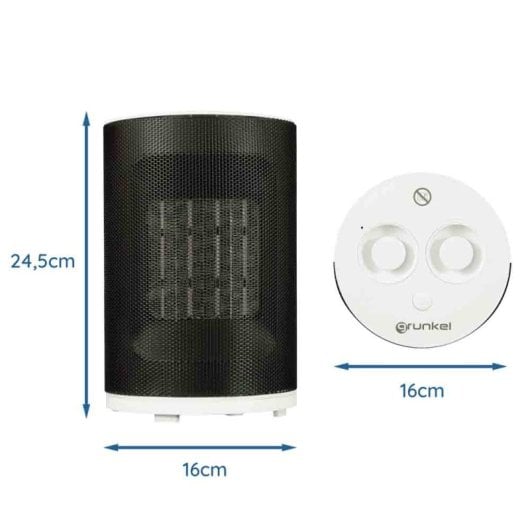 Grunkel CAL-CE1800 Aquecedor De Baixo Consumo Portátil 1800 W Branco