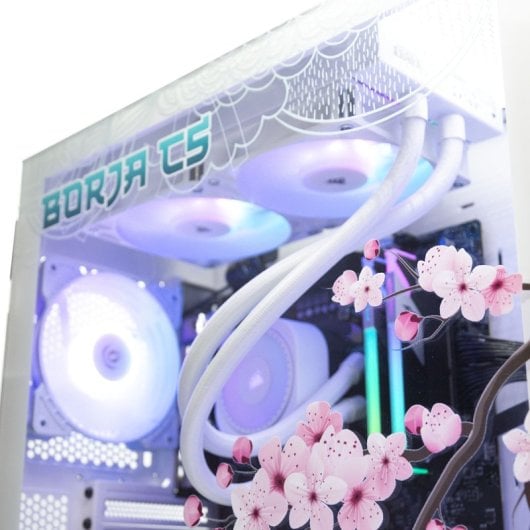 PcCom Imperial AMD Ryzen 7 7800X3D / 32GB / 2TB SSD / RTX 5070 + Windows 11 Home - Blanco - By Borja